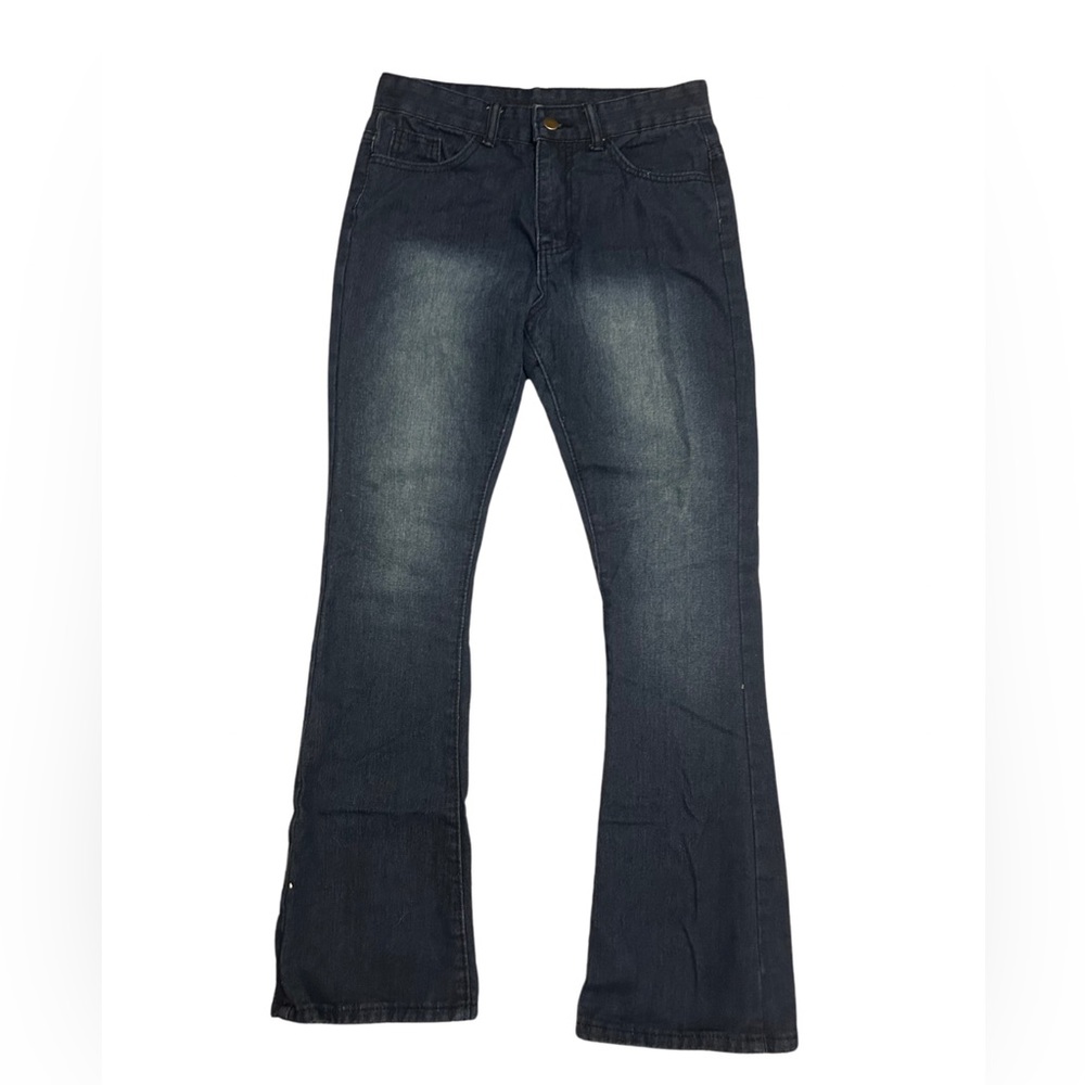 Women's Flare Jeans, High Waist Bell Bottom Denim Pants Classic Wide Leg Jeans